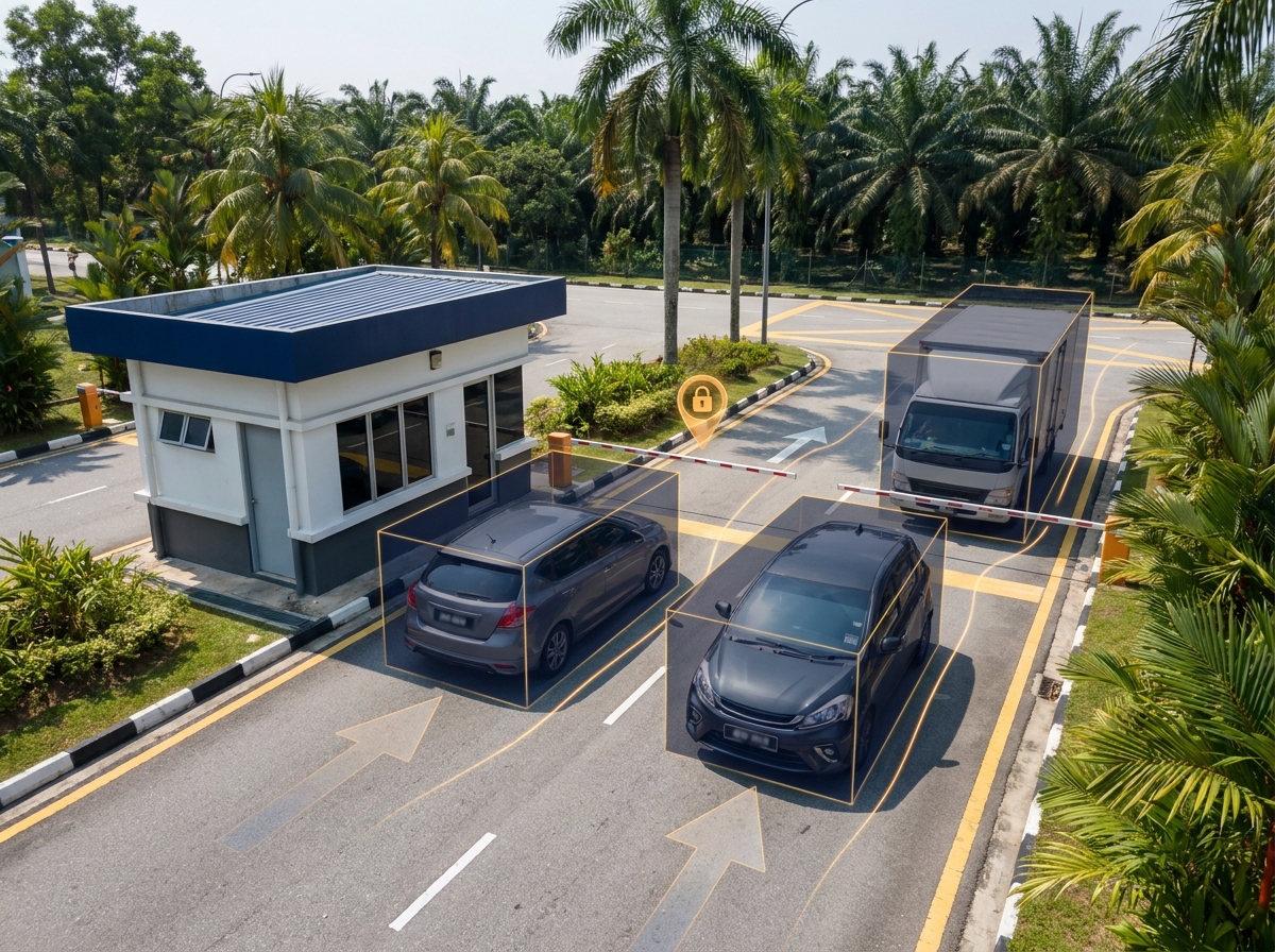 PreCog vehicle classification and movement tracking across a multi-lane road